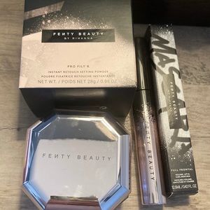 Fenty Beauty Bundle of Lavender Powder & Mascara